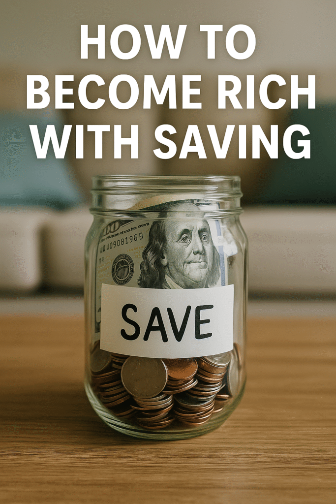 How to Become Rich with Savings: The Quiet Path to Wealth